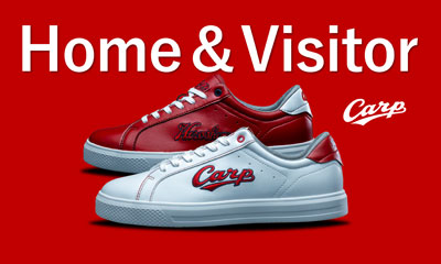 Home&Visitor カープシューズ