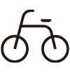 サイクリングOK
