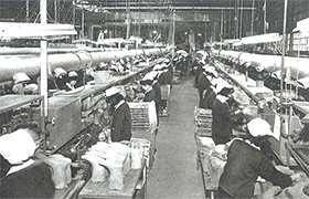 第２工場建設、布靴、総ゴム靴の生産開始