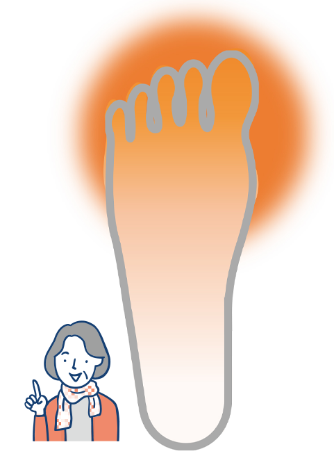 温熱効果イメージ